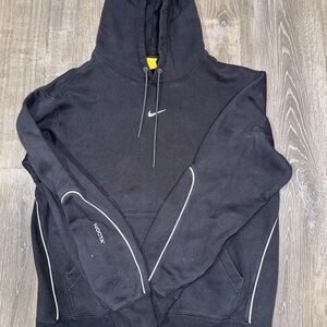 GRAY • NOCTA Nike Hoodie with White Accents